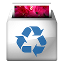 Recycle Bin Full Icon 128x128 png